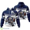 Indianapolis Colts Mascot Sport Team 3D Hoodie Zip Hoodie Custom Name For Men And Women Product Photo 1