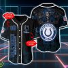 Indianapolis Colts NFL 3D Baseball Jersey Shirt Designs For Halloween Custom Name And Number Product Photo 1