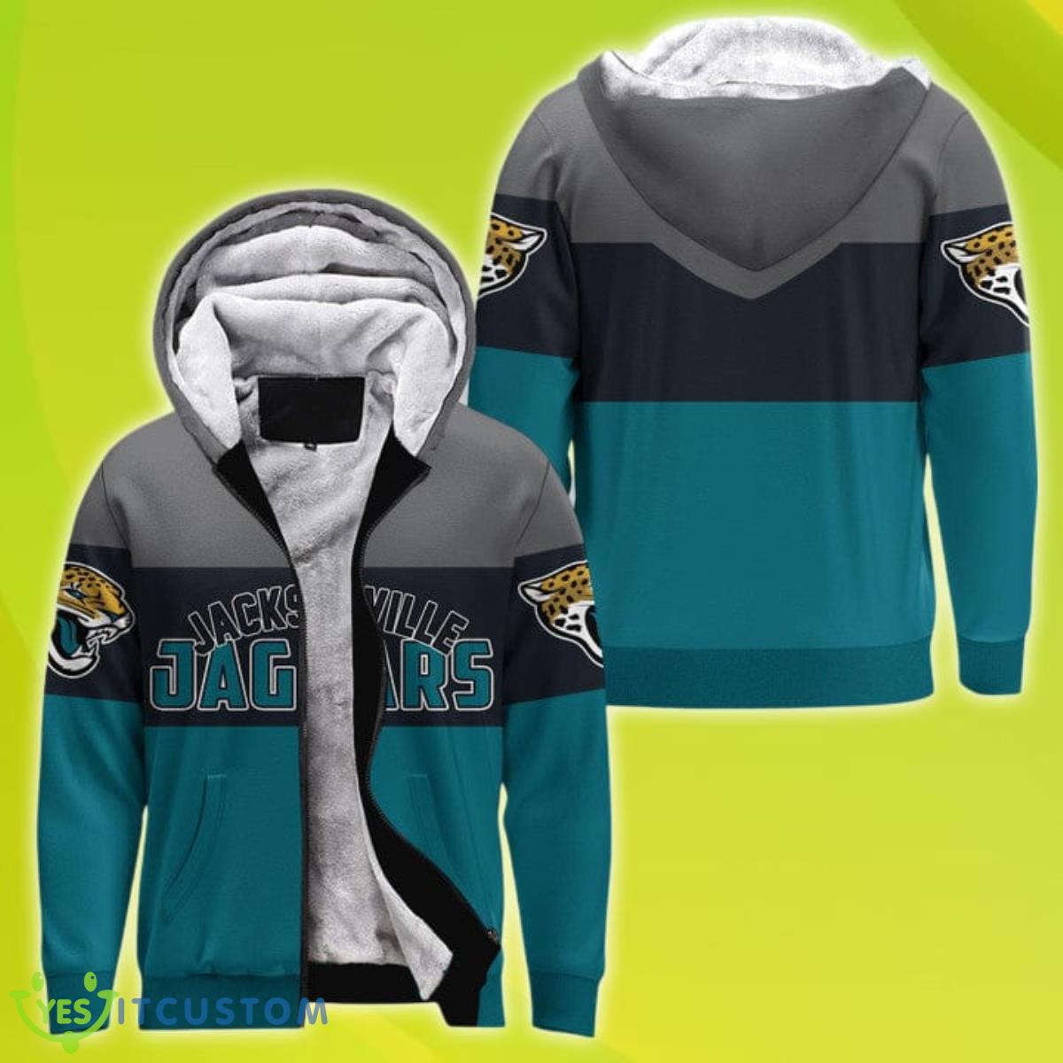 Jacksonville Jaguars Extreme 3D Fleece Hoodie Jacket Impressive Gift 2 Jacksonville Jaguars Extreme 3D Fleece Hoodie Jacket Impressive Gift Product Photo 1