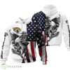 Jacksonville Jaguars USA Flag Eagle All Over Printed 3D Hoodie Zip Hoodie For Fans Product Photo 1