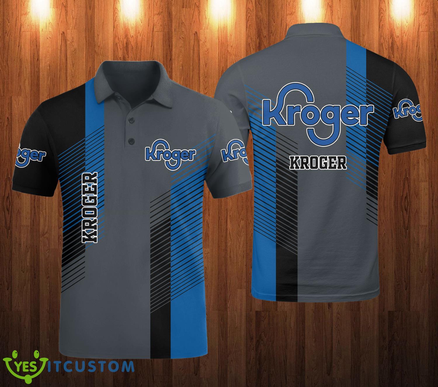 Kroger AOP Cute Polo Shirt 3 Kroger AOP Cute Polo Shirt Product Photo 1