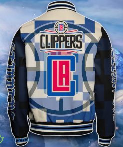 Los Angeles Clippers Baseball Jacket Impressive Choice For Fans 5 Los Angeles Clippers Baseball Jacket Impressive Choice For Fans Product Photo 3
