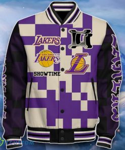 Los Angeles Lakers Baseball Jacket Impressive Choice For Fans 4 Los Angeles Lakers Baseball Jacket Impressive Choice For Fans Product Photo 2