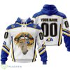 Los Angeles Rams Sexy Lips Custom Name And Number 3D Hoodie Product Photo 1
