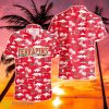 Maryland Terrapins 3D Hawaiian Shirt Coconut Vintage Pattern Beach Shirt For Fans Product Photo 1
