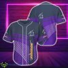 Melbourne Storm Striped Style 3D Baseball Jersey Shirt For Men And Women Product Photo 1