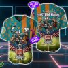 Miami Dolphins NFL 3D Baseball Jersey Shirt Custom Name And Number Mascot Player For Fans Product Photo 1