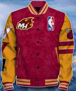 Miami Heat Baseball Jacket Impressive Design For Fans 4 Miami Heat Baseball Jacket Impressive Design For Fans Product Photo 2