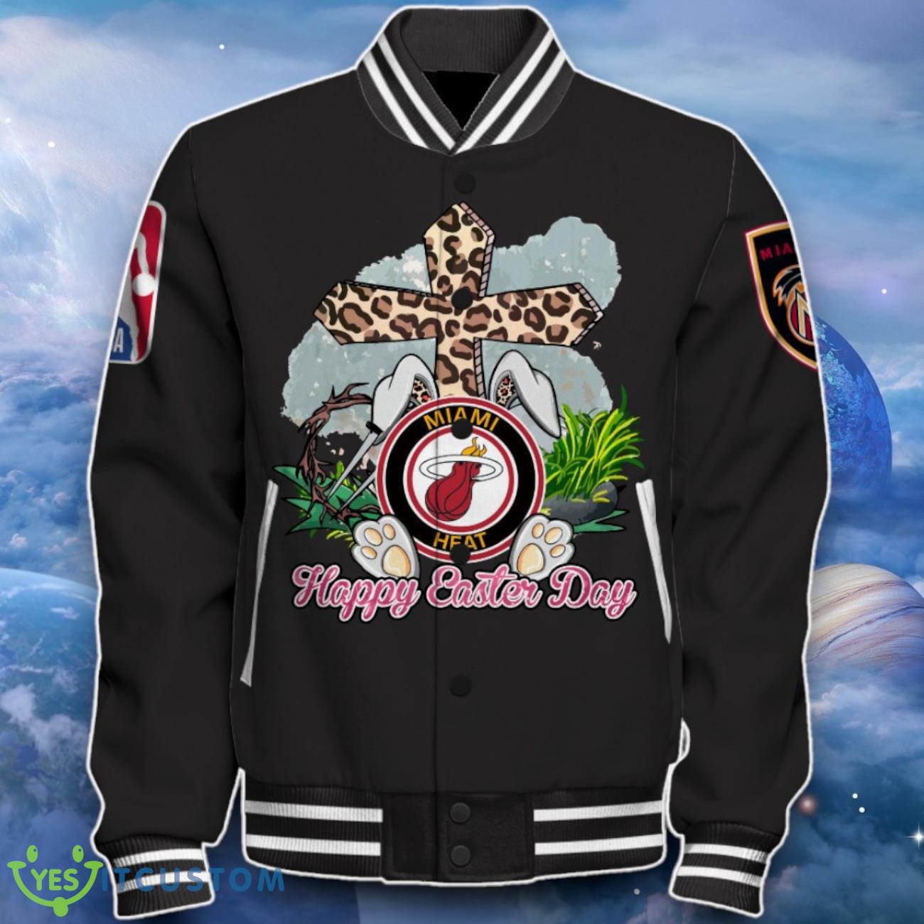 Miami Heat Baseball Jacket Nice Gift For Fans 2 Miami Heat Baseball Jacket Nice Gift For Fans Product Photo 2