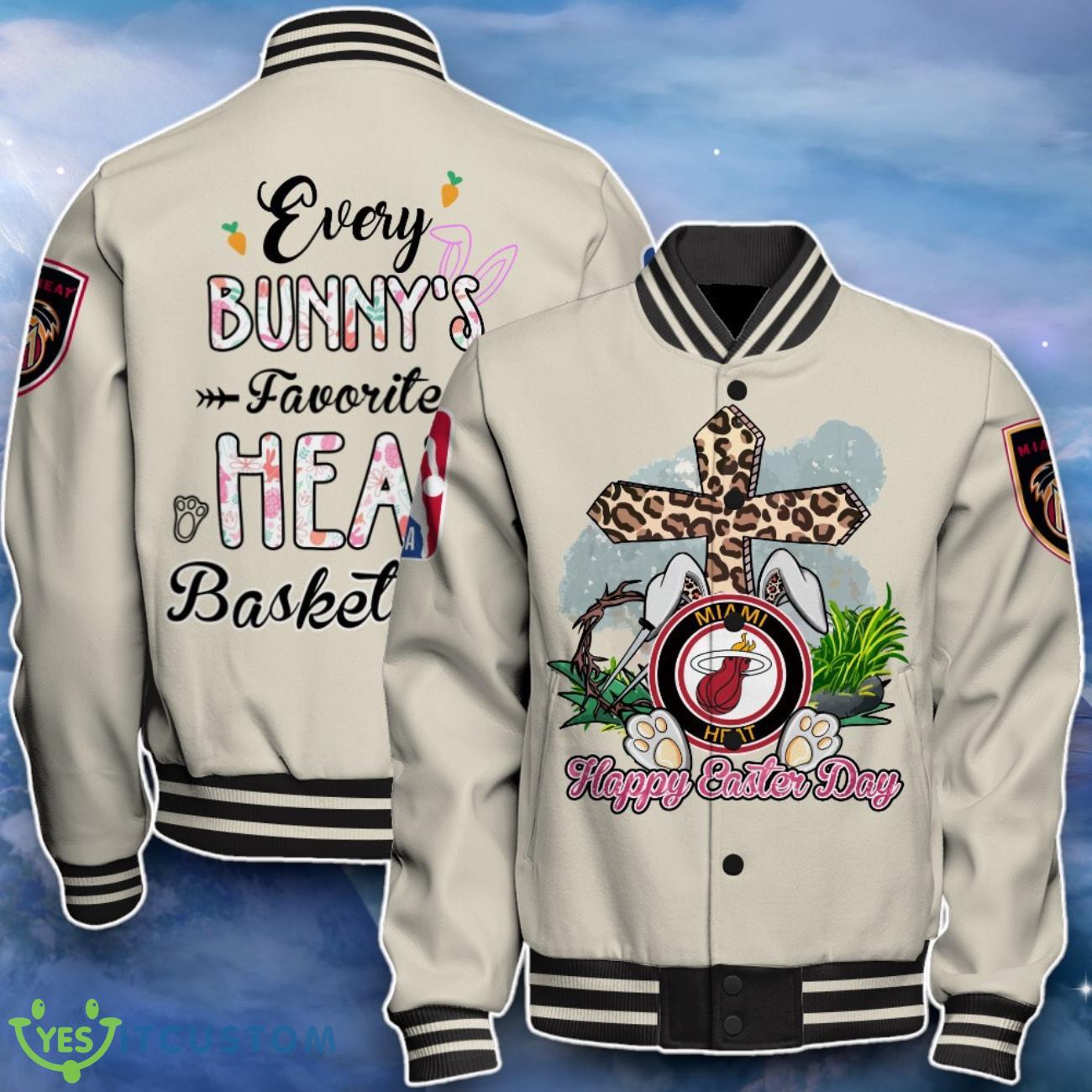 Miami Heat Baseball Jacket Nice Gift For Fans 12 Miami Heat Baseball Jacket Nice Gift For Fans Product Photo 4