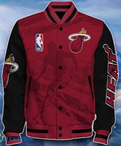 Miami Heat Baseball Jacket Perfect Choice For Fans 4 Miami Heat Baseball Jacket Perfect Choice For Fans Product Photo 2