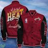 Miami Heat Baseball Jacket Perfect Choice For Fans Product Photo 1
