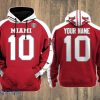 Miami RedHawks 3D Hoodie Style Gift Custom Name And Number Product Photo 1