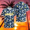 Michigan Wolverines 3D Hawaiian Shirt Coconut Vintage Pattern Beach Shirt For Fans Product Photo 1