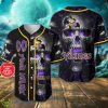 Minnesota Vikings NFL 3D Personalized Baseball Jersey Shirt Halloween Gift Product Photo 1