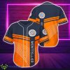 Montpellier HSC Striped Style 3D Baseball Jersey Shirt For Men And Women Product Photo 1