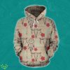 Native Buffalo Head Themed 3D Hoodie Style Gift For Men And Women Product Photo 1