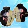 Navy Midshipmen NCAA US Flag Skull 3D Hoodie For Men Women Product Photo 1