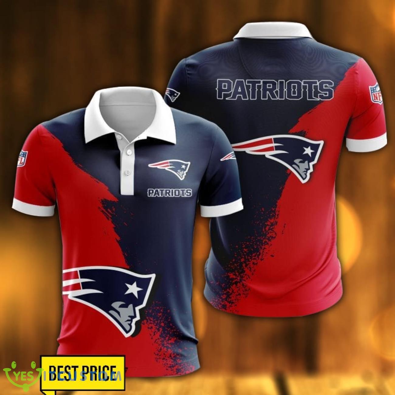 New England Patriots 3D Polo Shirt Sport Lover Golf Gift 3 New England Patriots 3D Polo Shirt Sport Lover Golf Gift Product Photo 1