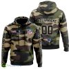 New England Patriots Personalized Name And Number Hoodie Camo Style For Fans Product Photo 1