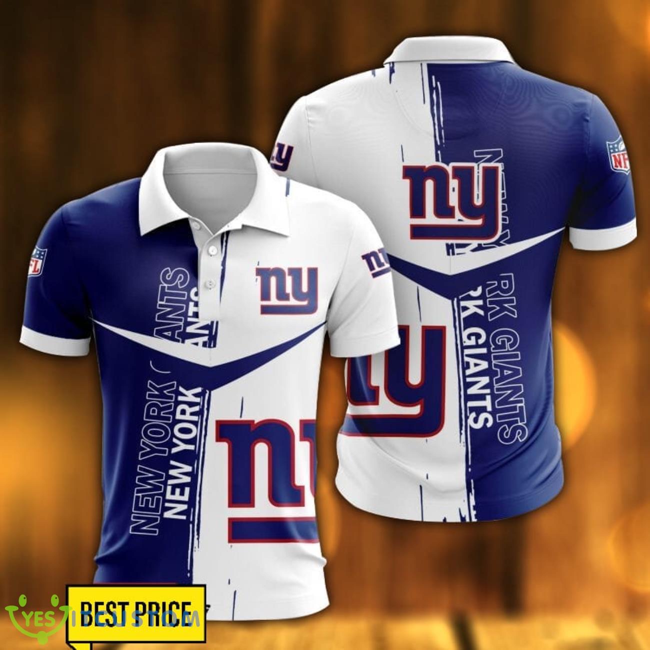 New York Giants 3D Polo Shirt NFL Fans Men Gift 3 New York Giants 3D Polo Shirt NFL Fans Men Gift Product Photo 1