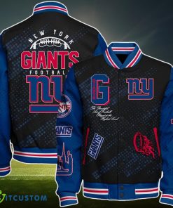 New York Giants NFL Baseball Jacket Dynamic Style For Fans Product Photo 1
