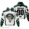 New York Jets Sexy Lips Custom Name And Number 3D Hoodie Product Photo 1