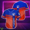 New York Rangers Striped Style 3D Baseball Jersey Shirt For Men And Women Product Photo 1