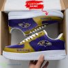 NFL Baltimore Ravens Custom Name Air Force 1 Sneakers Limited Sneakers For Fans Product Photo 1