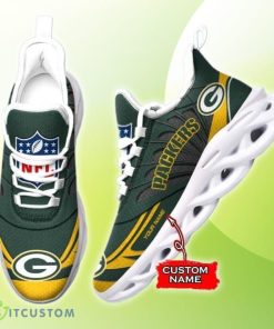 NFL Green Bay Packers Max Soul Sneaker Custom Name Style Gift Shoes Product Photo 1