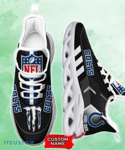 NFL Indianapolis Colts Max Soul Sneaker Monster Custom Name Product Photo 2