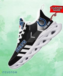 NFL Indianapolis Colts Max Soul Sneaker Monster Custom Name Product Photo 1