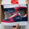 NFL New England Patriots Custom Name Air Force 1 Sneakers Limited Sneakers For Fans Product Photo 1