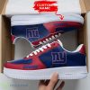 NFL New York Giants Custom Name Air Force 1 Sneakers Limited Sneakers For Fans Product Photo 1