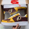 NFL Washington Redskins Custom Name Air Force 1 Sneakers Limited Sneakers For Fans Product Photo 1