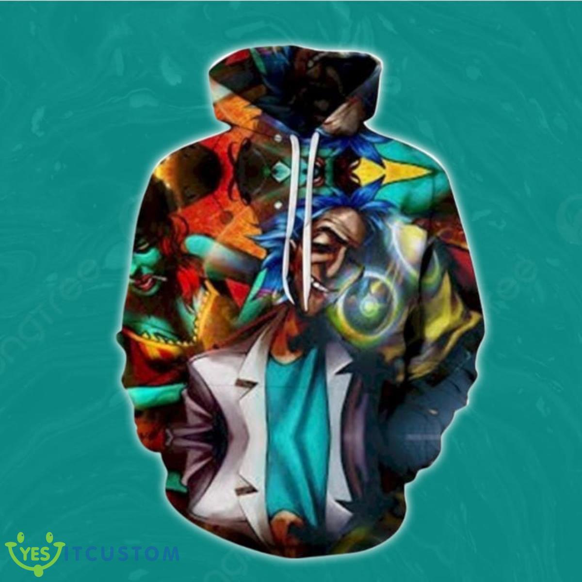 Painting Hoody Rick And Morty 3D Hoodie Style Gift For Men And Women 2 Painting Hoody Rick And Morty 3D Hoodie Style Gift For Men And Women Product Photo 1