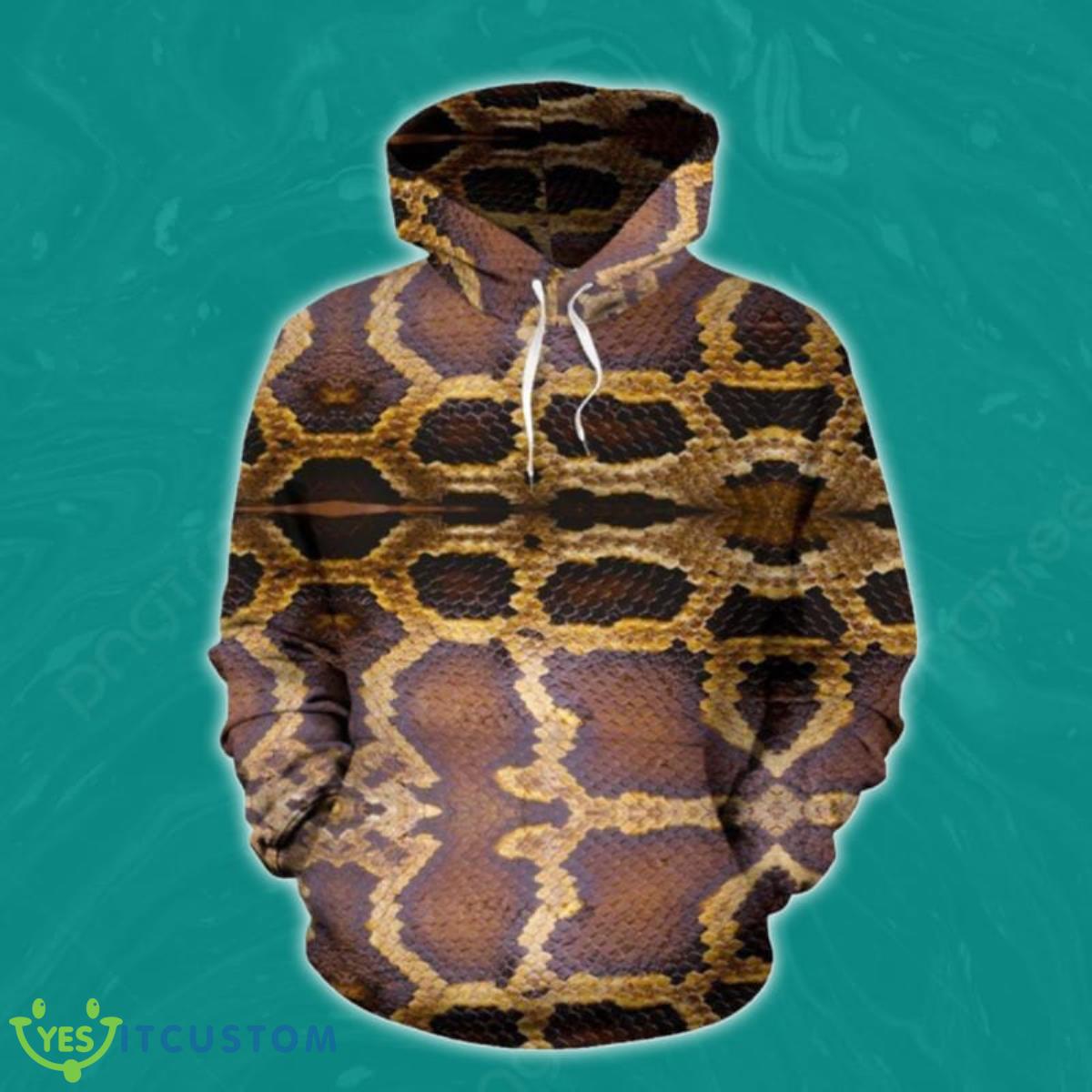 Pattern Snakeskin Python Skin 3D Hoodie Style Gift For Men And Women 2 Pattern Snakeskin Python Skin 3D Hoodie Style Gift For Men And Women Product Photo 1