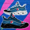 Pepsi Logo New Text Max Soul Shoes Runners Running Sneaker - Pepsi Logo New Text Max Soul Shoes Runners Running Sneaker
