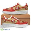 Personalized Name San Francisco 49ers Drip Air Force Shoes Men Women Sneakers Product Photo 1