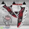 Personalized NC State Wolfpack New Wings Arrow Pattern Max Soul Shoes Chunky Sneaker Emblem - NCAA NC State Wolfpack New Wings Arrow Pattern Max Soul Shoes Photo 1