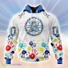 Personalized NHL Boston Bruins Special Autism Awareness Design Hoodie 3D All Over Print Classic Style Best Gift Product Photo 1