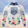 Personalized NHL Los Angeles Kings Special Autism Awareness Design Hoodie 3D All Over Print Classic Style Best Gift Product Photo 1