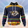 Personalized NHL Nashville Predators Personalized Design With Fearless Aganst Autism Concept Hoodie 3D All Over Print Classic Style Best Gift Product Photo 1