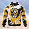 Personalized NHL Pittsburgh Penguins Special Grateful Dead Gathering Flowers Design Hoodie 3D All Over Print Classic Style Best Gift Product Photo 1
