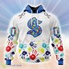 Personalized NHL Seattle Kraken Special Autism Awareness Design Hoodie 3D All Over Print Classic Style Best Gift Product Photo 1