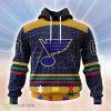 Personalized NHL St. Louis Blues Personalized Design With Fearless Aganst Autism Concept Hoodie 3D All Over Print Classic Style Best Gift Product Photo 1