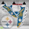Personalized Pittsburgh Steelers New Wings Arrow Pattern Max Soul Shoes Sport Sneaker Signature - NFL Pittsburgh Steelers New Wings Arrow Pattern Max Soul Shoes Photo 1