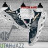 Personalized Utah Jazz New Wings Arrow Pattern Max Soul Shoes Sport Sneaker Impression - NBA Utah Jazz New Wings Arrow Pattern Max Soul Shoes Photo 1