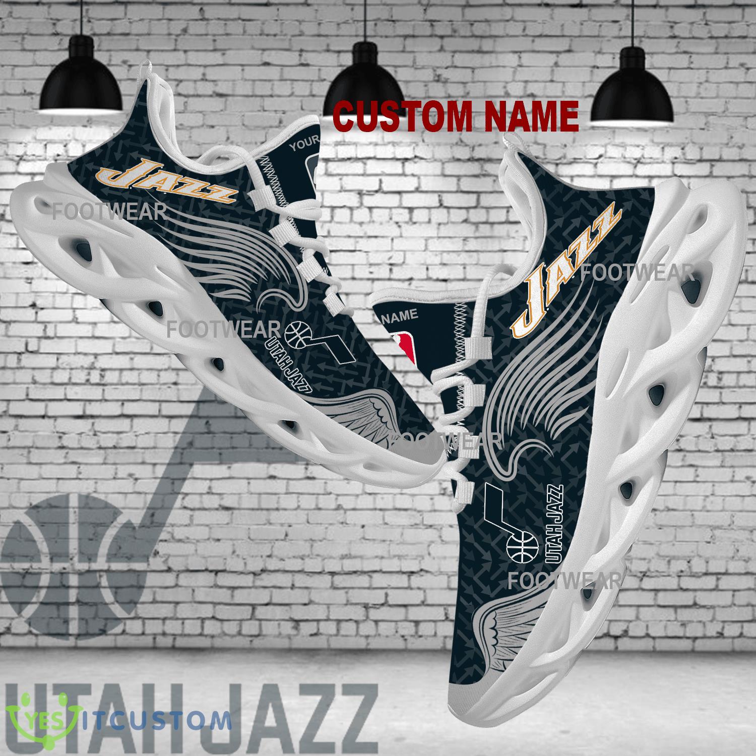 Personalized Utah Jazz New Wings Arrow Pattern Max Soul Shoes Sport Sneaker Impression 5 Personalized Utah Jazz New Wings Arrow Pattern Max Soul Shoes Sport Sneaker Impression - NBA Utah Jazz New Wings Arrow Pattern Max Soul Shoes Photo 1