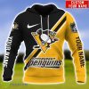 Pittsburgh Penguins Custom Name hoodies 3D Printing For Fans Product Photo 1